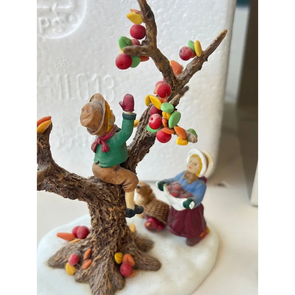 Department 56 Village Accessories Up In The Apple Tree Figurine 56.56640 Autumn